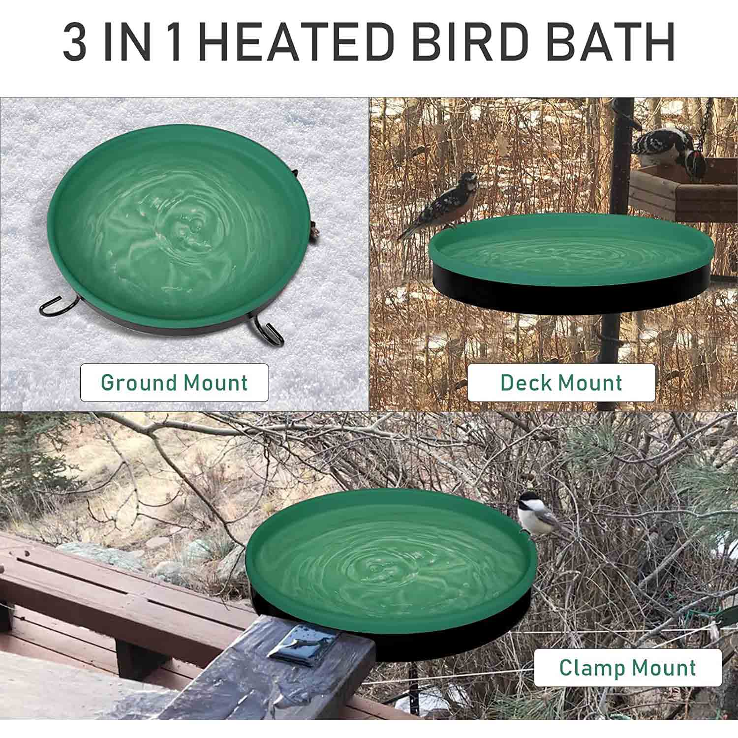 Heated Bird Bath
